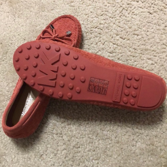 Michael Kors Daisy Moccasin Flats Cinnamons Suede - Picture 5 of 6
